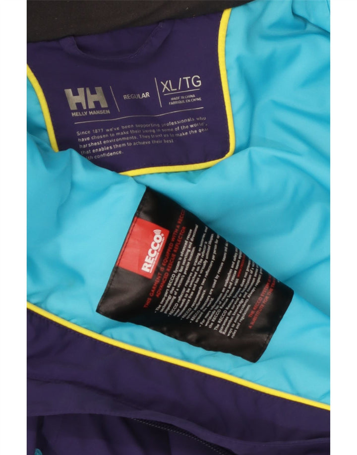 HELLY HANSEN Herre Regular Fit Windbreaker Jacket UK 42 XL Lilla