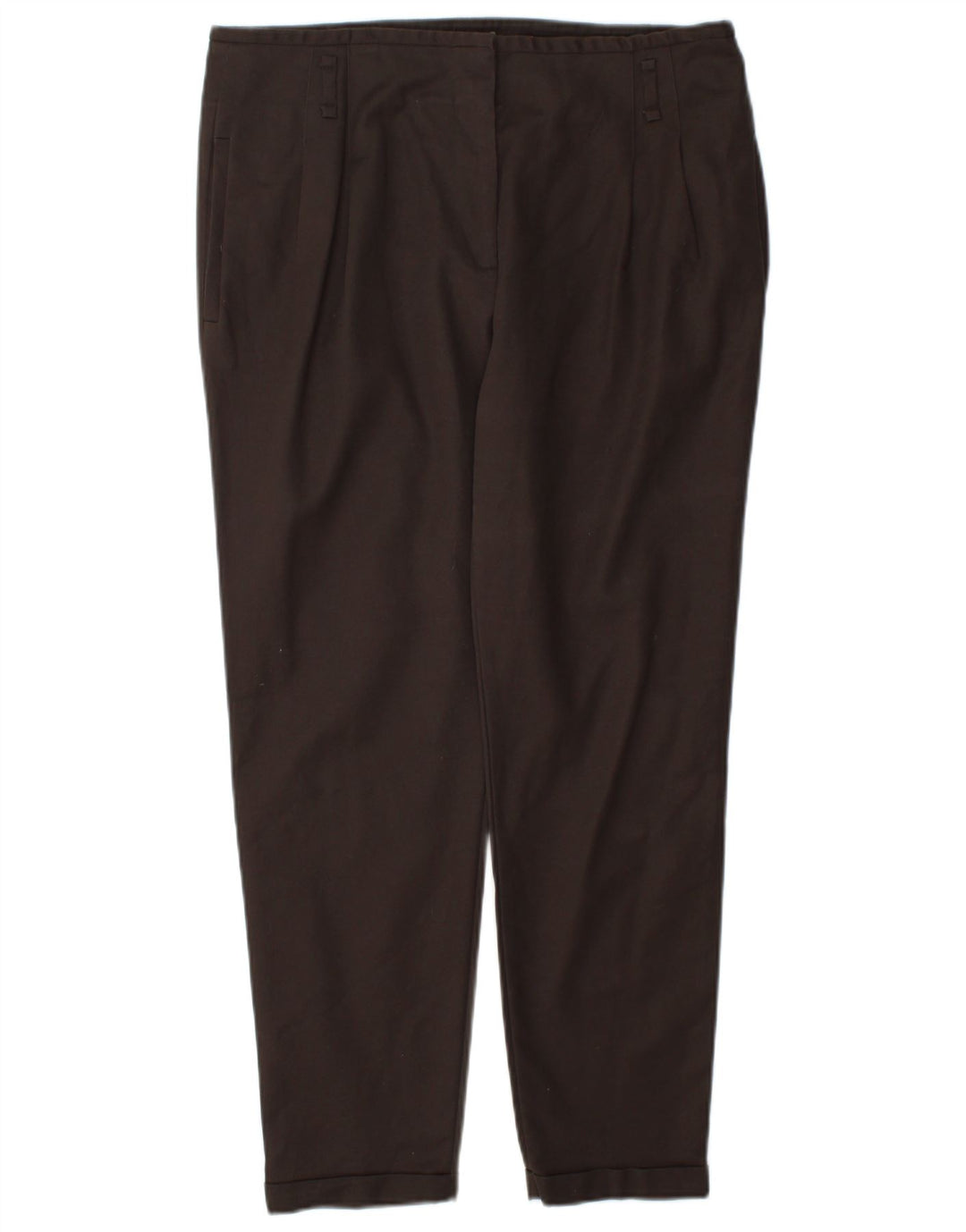 Zara Dame Pegged Chino Bukser Large W34 L27 Brun