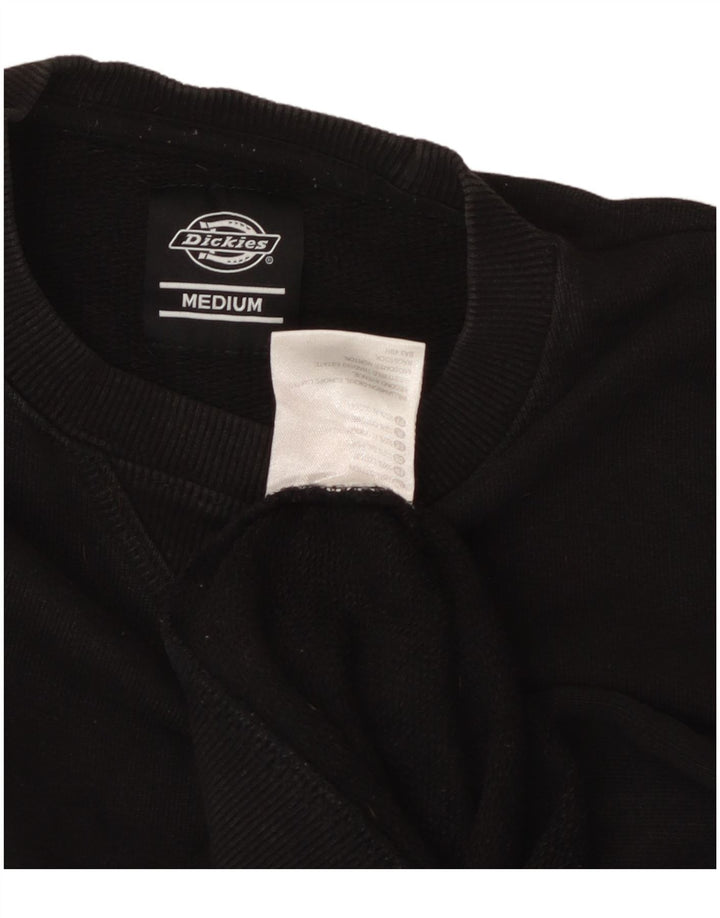 Dickies Herre Sweatshirt Jumper Medium Sort Bomuld