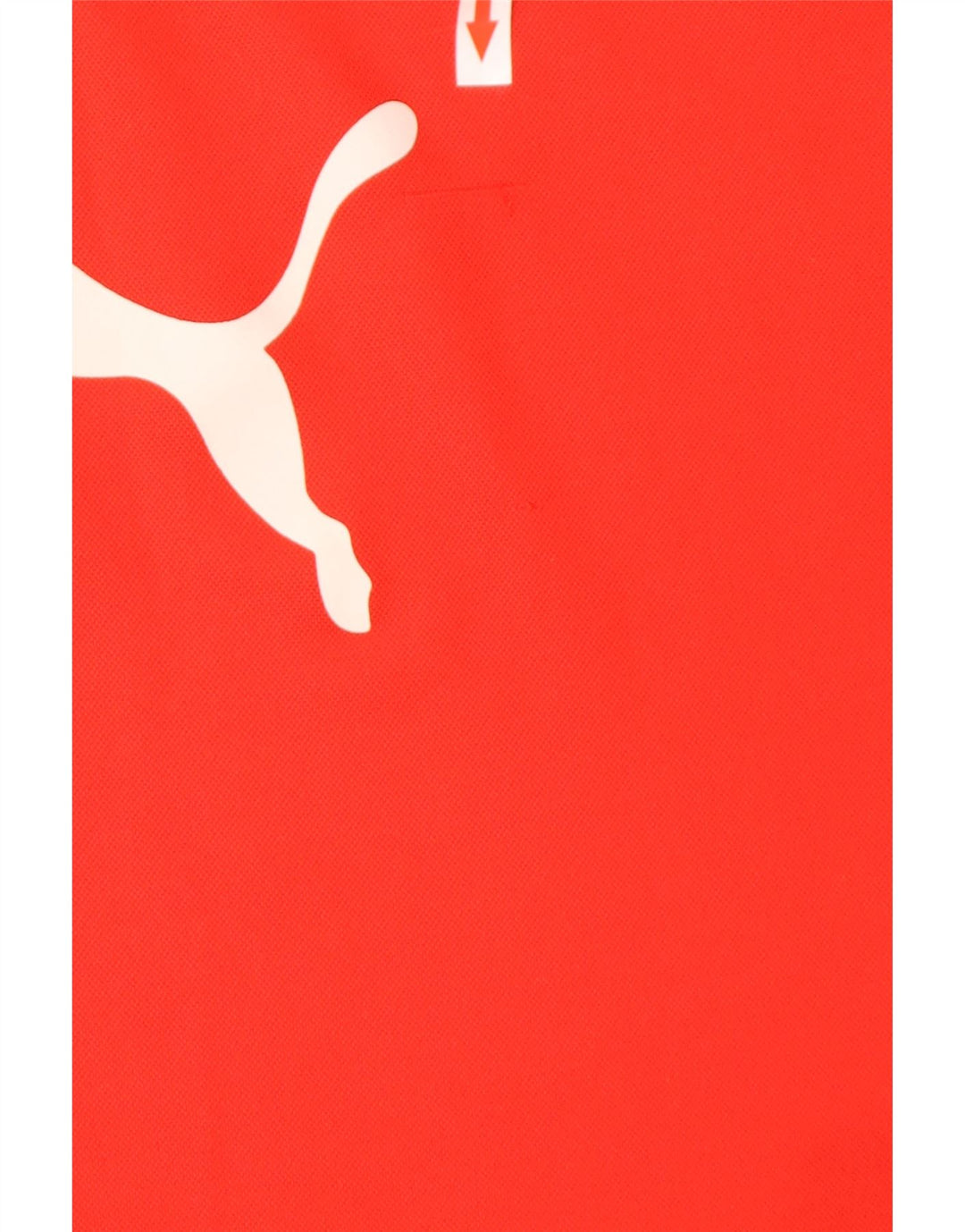 Puma Herre grafisk T-shirt Top Medium Rød Colourblock