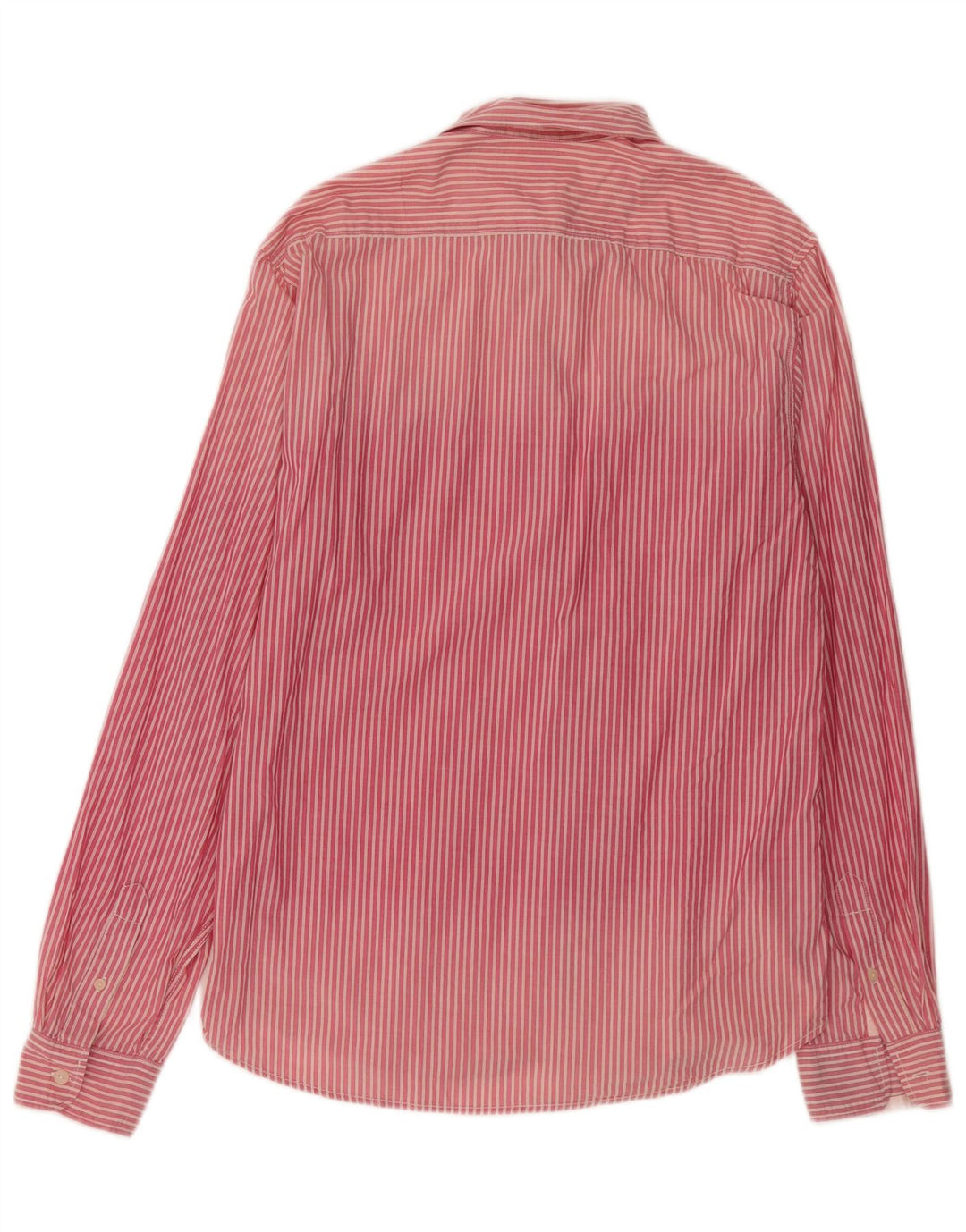 Scotch & Soda herreskjorte stor pink nålestribet bomuld