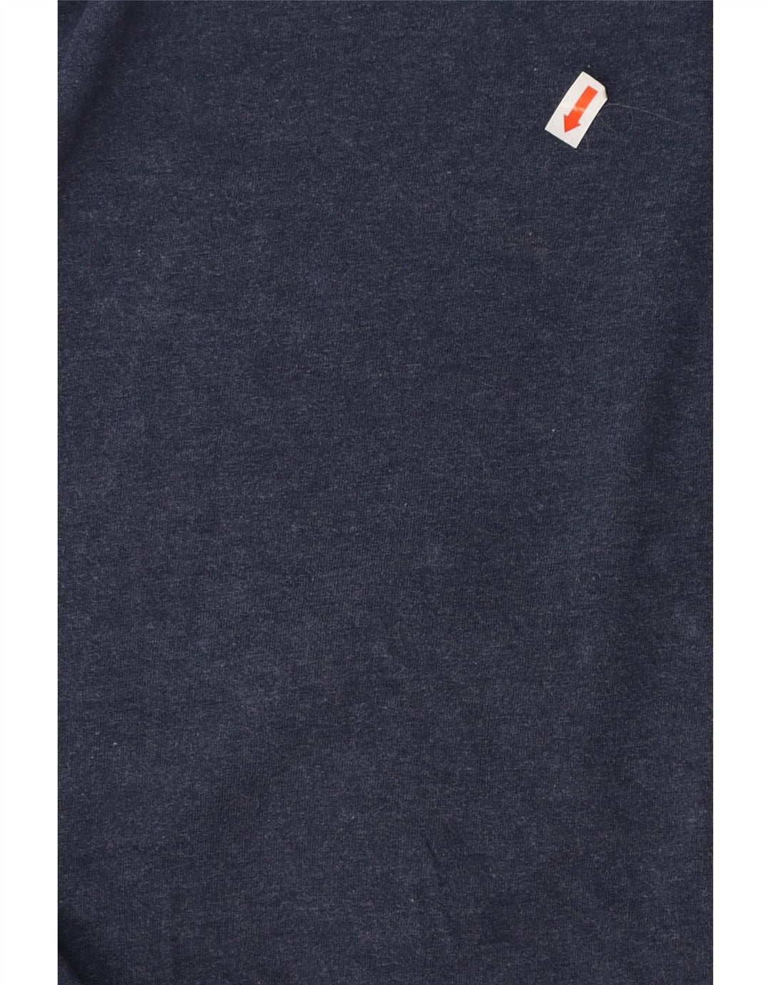 CALVIN KLEIN Herre grafisk top Langærmet lille marineblå bomuld