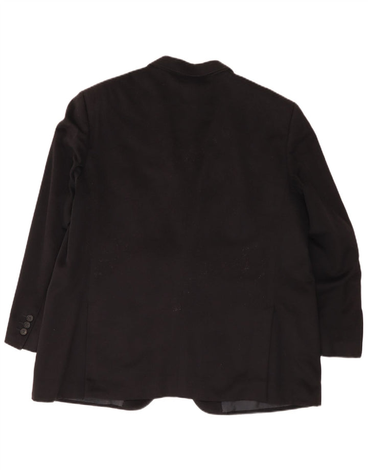 Pal Zileri Herre 2 Button Blazer Jacket IT 52 XL Navy Blue Cashmere