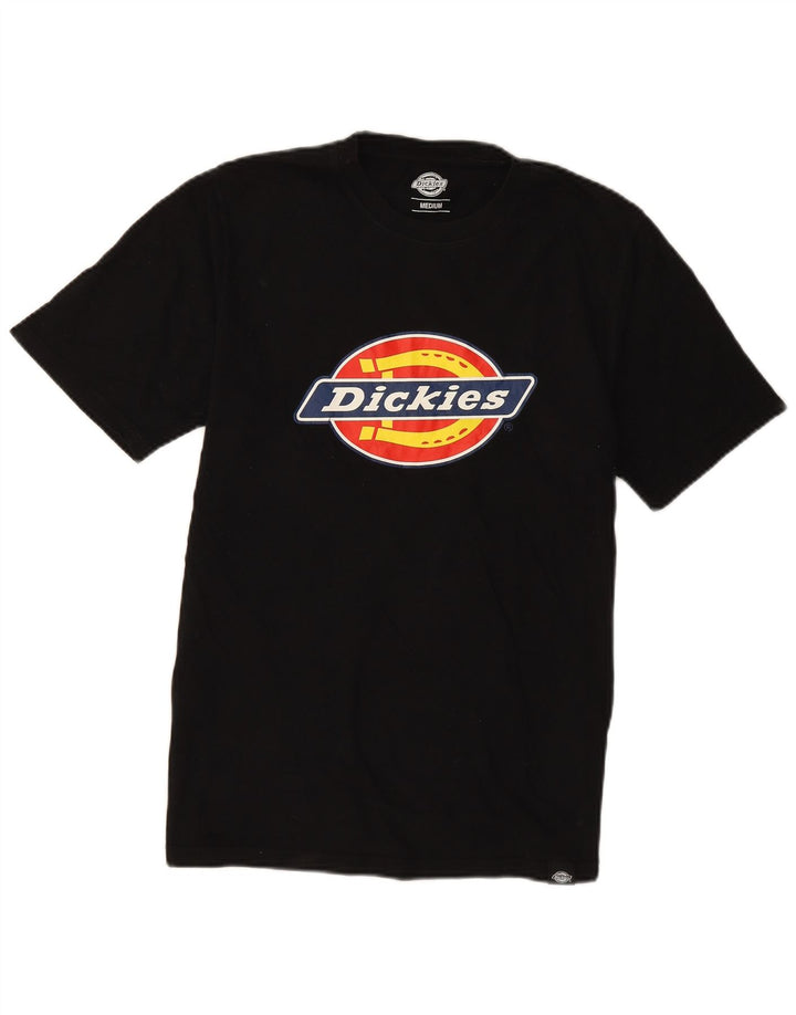 Dickies Herre Grafisk T-Shirt Top Medium Sort