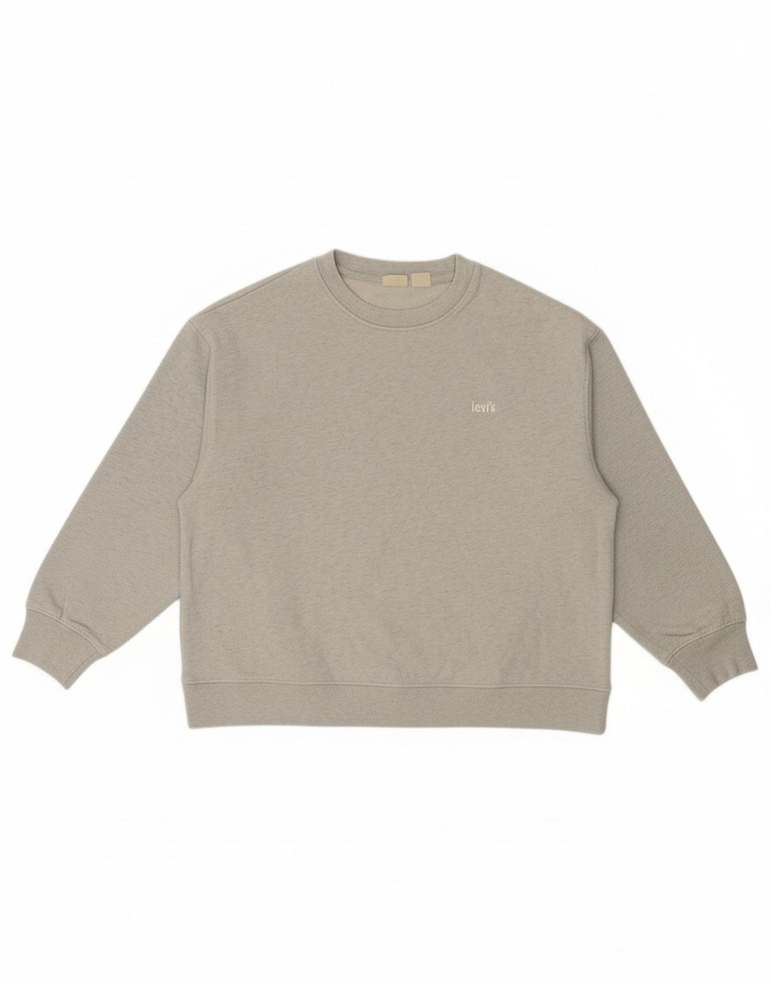 LEVI'S Womens Sweatshirt Jumper UK 18 XL Grey Cotton