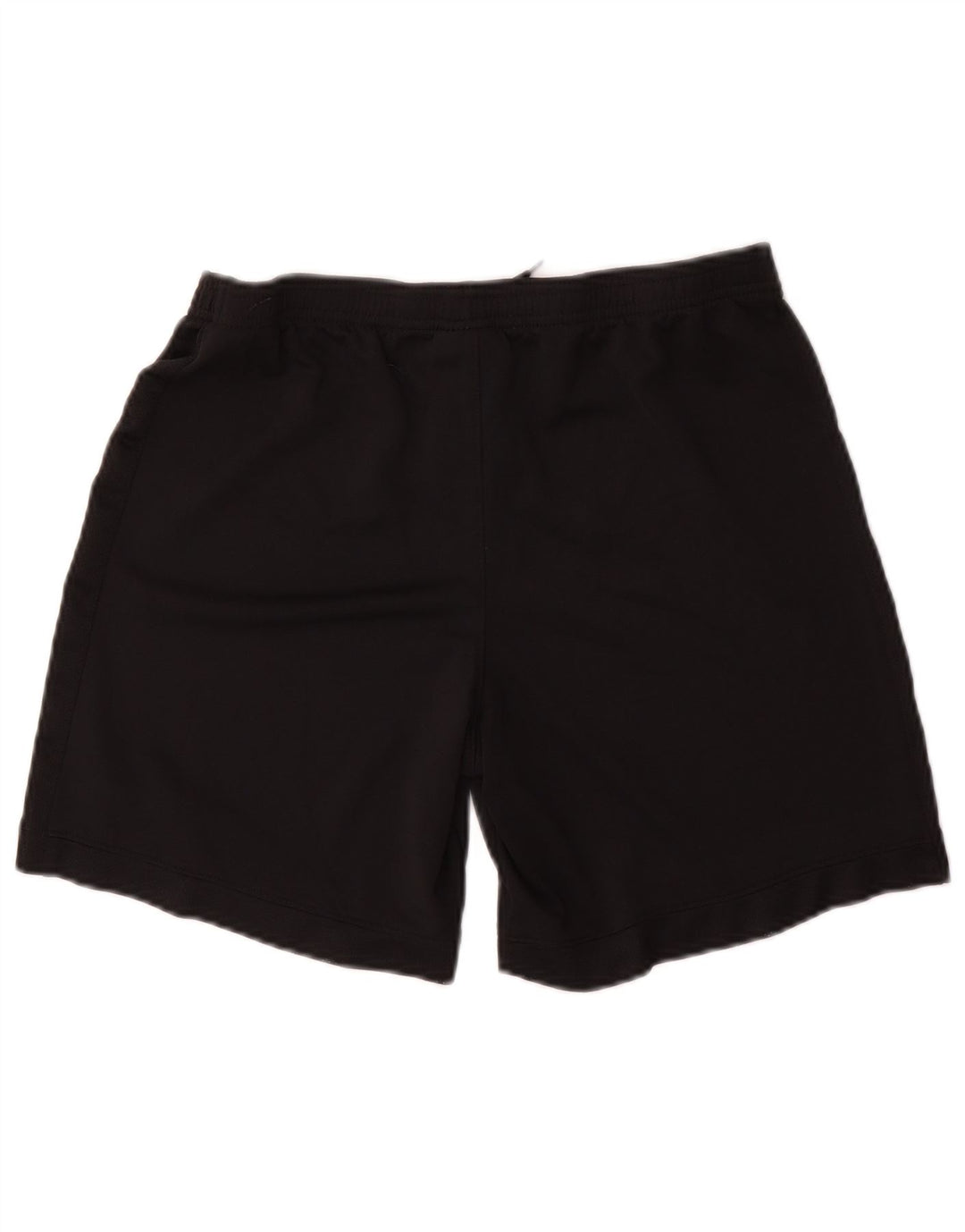Nike Herre Dri Fit sportsshorts, store sorte polyester