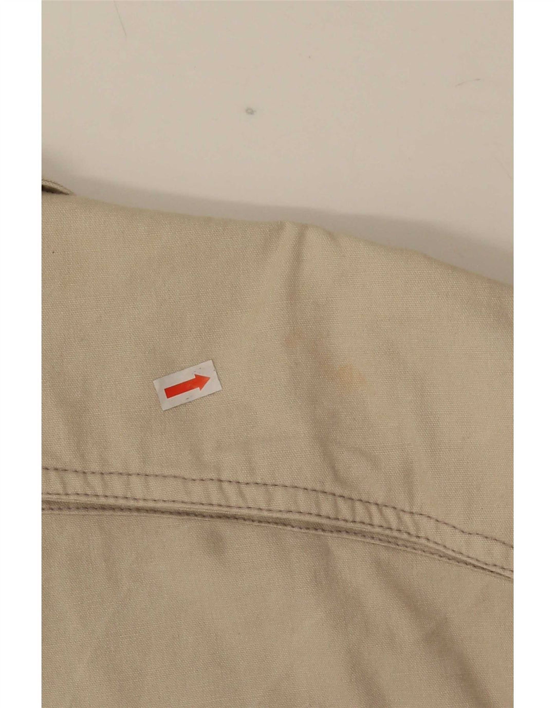 Jean Pascale Herre Loose Fit Utility Jacket UK 38 Medium Beige Classic