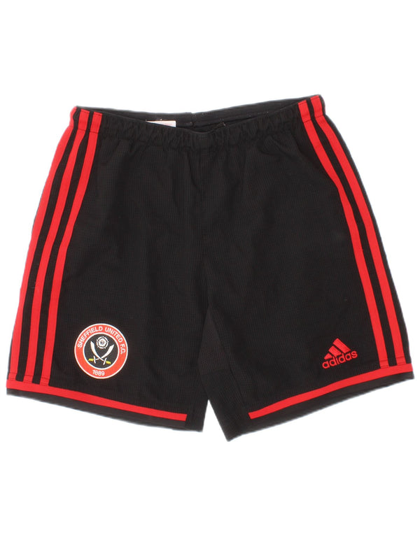 Adidas Boys Sheffield United FC Sportshorts 9-10 år Medium Black Sports