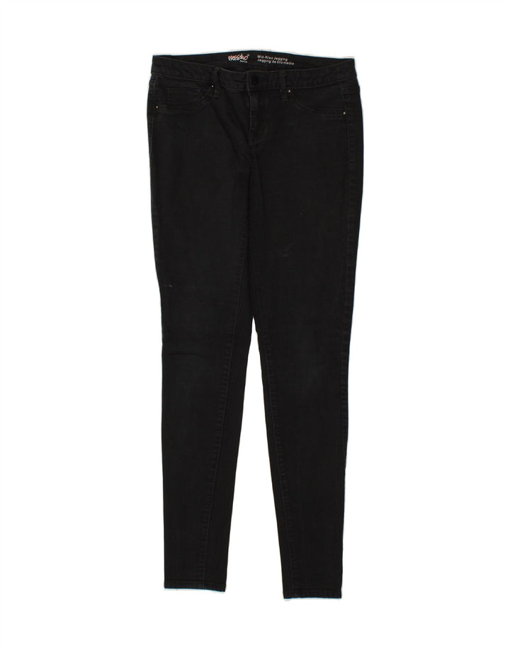 MOSSIMO Womens Mid Rise Jegging Jeans US 6 Medium W28 L31 Black Cotton Vintage Mossimo and Second-Hand Mossimo from Messina Hembry 