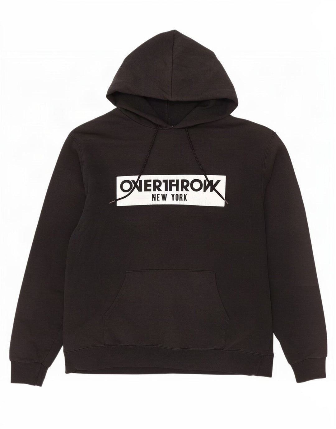 Champion Herre Grafisk Hoodie Jumper Large Sort