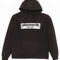 Champion Herre Grafisk Hoodie Jumper Large Sort