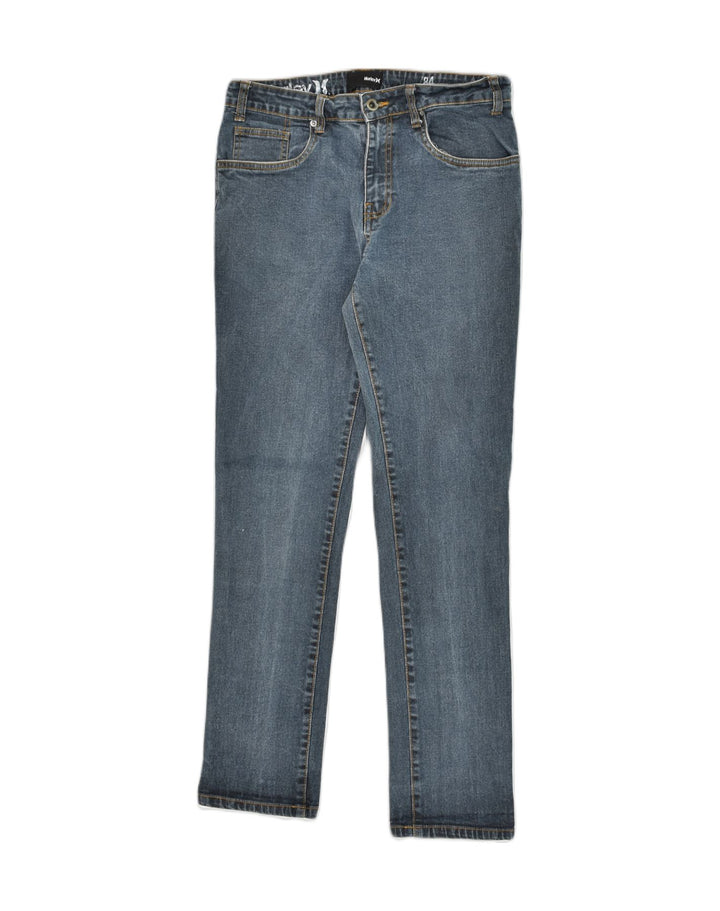 HURLEY Womens Slim Jeans W30 L30 Blue Cotton | Vintage Hurley | Thrift | Second-Hand Hurley | Used Clothing | Messina Hembry 