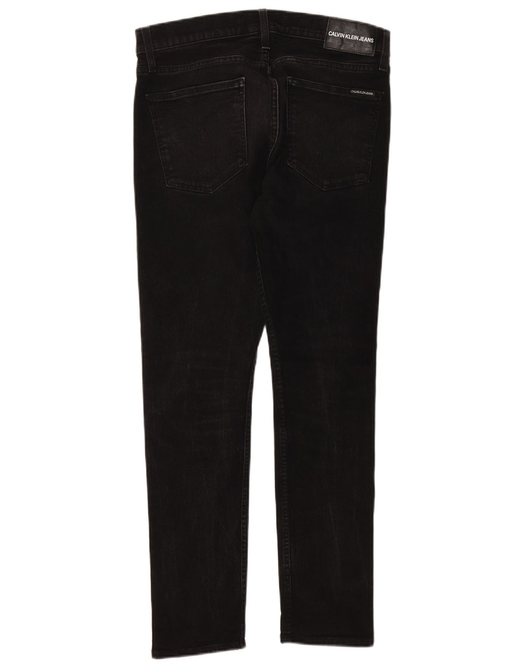 CALVIN KLEIN Herre Moulante Skinny Jeans W31 L30 Grå Bomuld