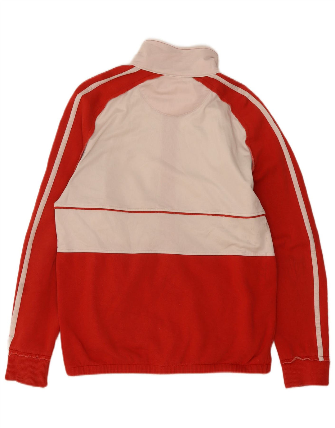 French Connection Dame træningsdragt Top Jacket UK 16 Large Red Colourblock