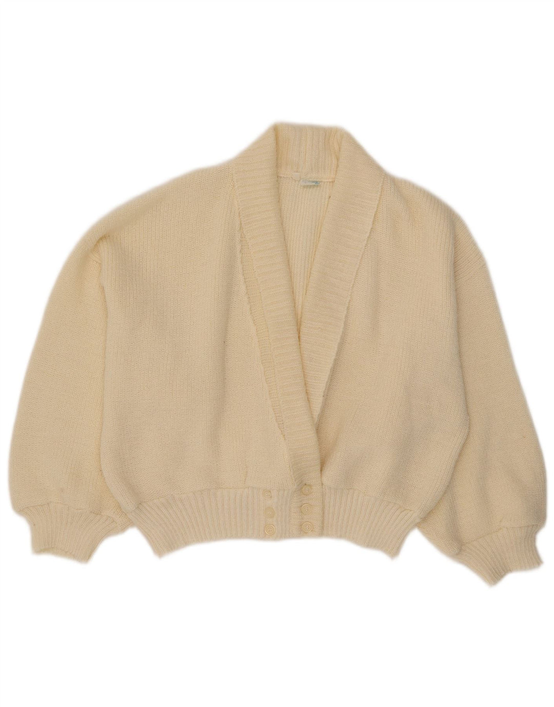 Creation Dame oversized cardigan sweater IT 40 Small Off White Akryl