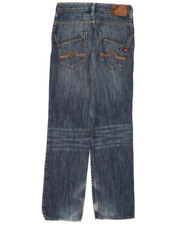 Quiksilver lige jeans til drenge 13-14 år W28 L29 blå bomuld