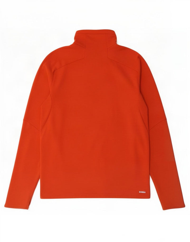 Adidas Boys Munster Rugby Grafisk Pullover Træningsdragt Top 13-14 År Rød