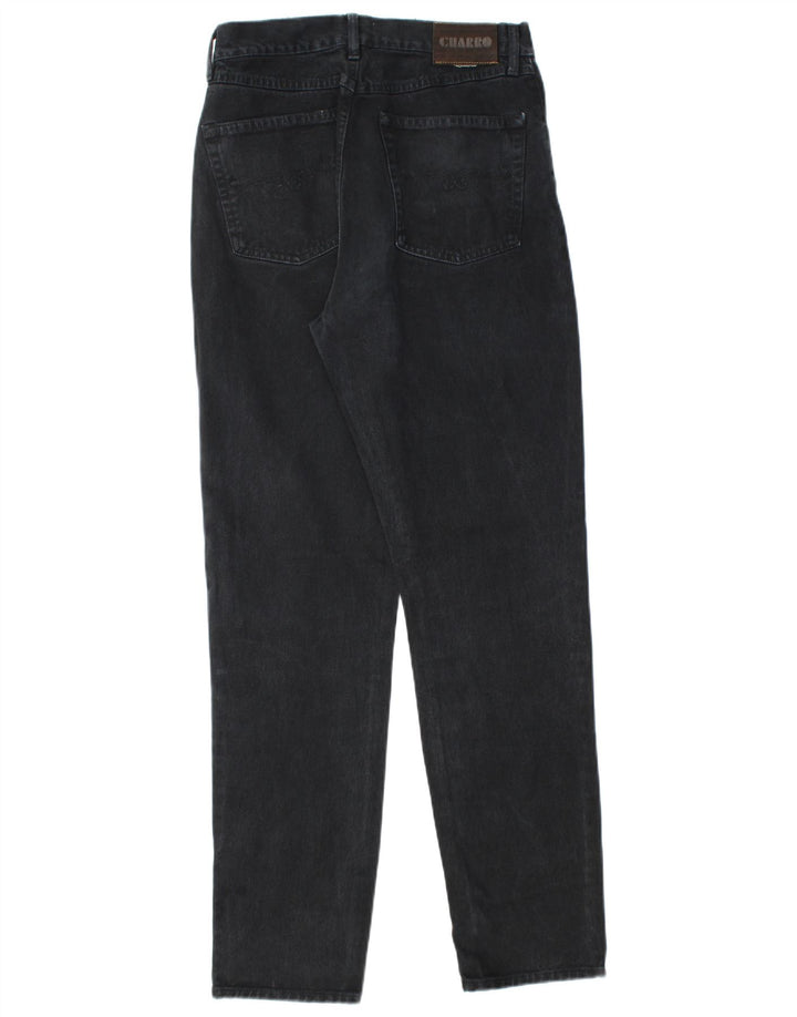 CHARRO koniske jeans til kvinder str. 32 W32 L32 Sort bomuld
