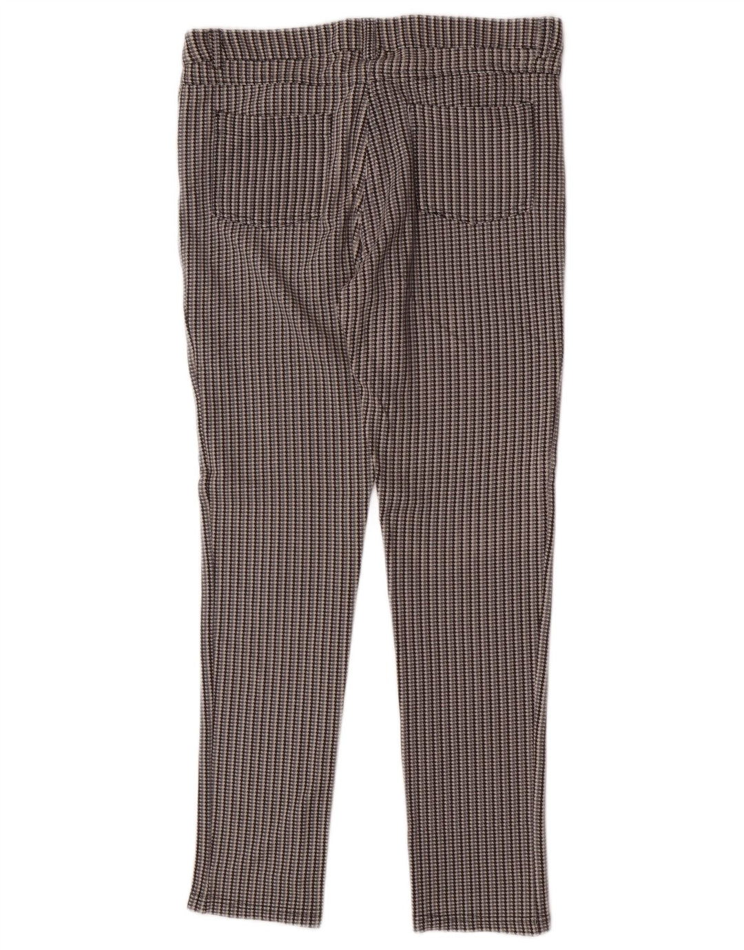 Ellesse Dame Slim Casual Bukser Medium W30 L28 Grå Houndstooth Viscose