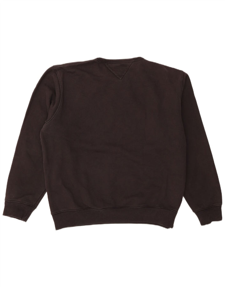 Tommy Hilfiger Herre Grafisk Sweatshirt Jumper 2XL Sort Bomuld
