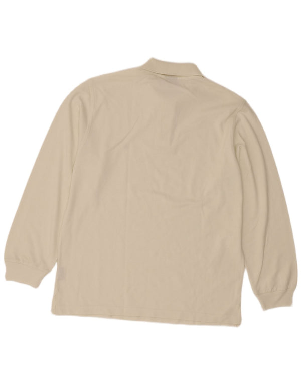 Invicta Langærmet Polo Shirt til mænd Medium Beige Bomuld