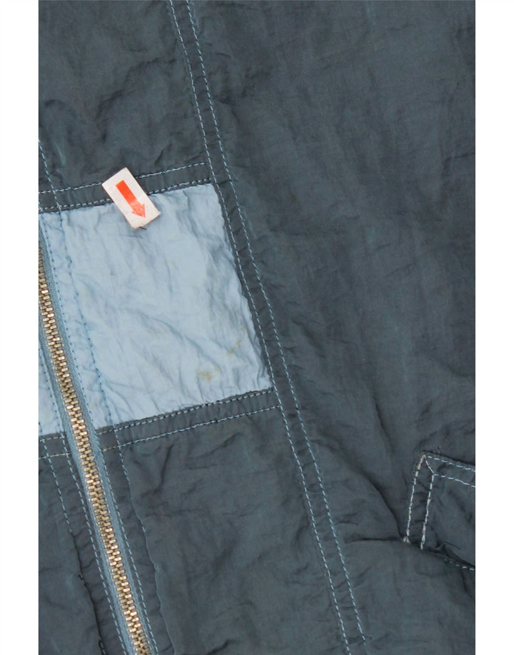 BELFE Træningsdragt til mænd Topjakke UK 38 Medium Blue Colourblock Polyamid