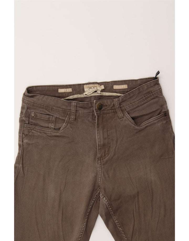 DACK'S Mens Regular Fit Straight Jeans IT 46 Small W29 L30 Grey Cotton Vintage Dack's and Second-Hand Dack's from Messina Hembry 