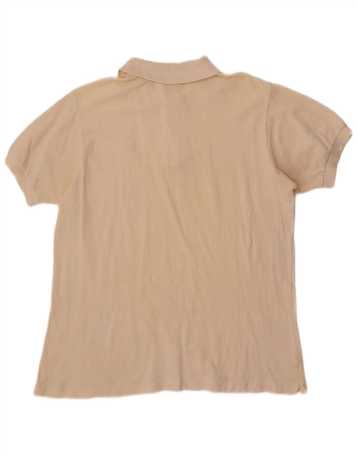 Lacoste Polo Shirt til mænd Størrelse 6 XL Hvid Bomuld