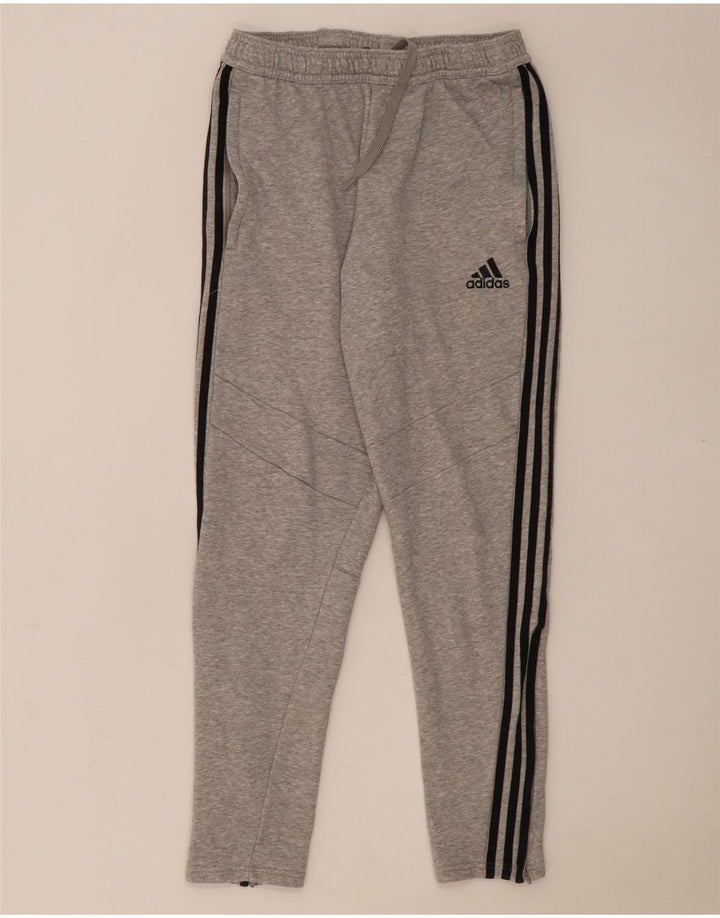 Adidas Træningsdragtsbukser til mænd, små grå flækkede