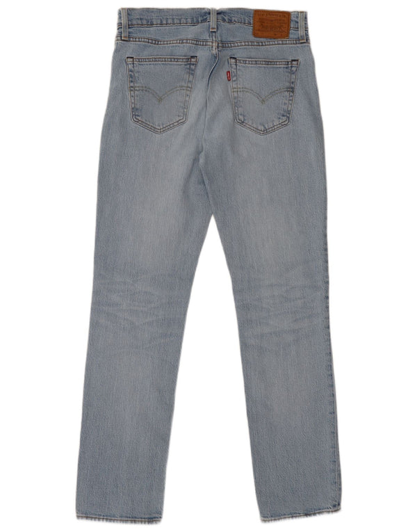 LEVI'S Herre 511 Slim Jeans W32 L32 Blå Bomuld