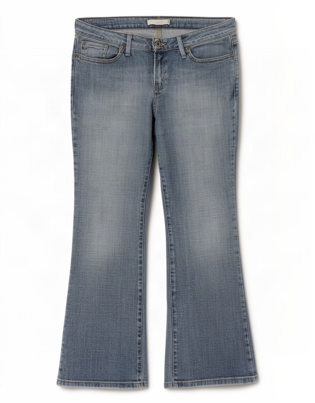 Levi's Womens 545 Low Bootcut Jeans US 10 Large W34 L30 Blue Cotton