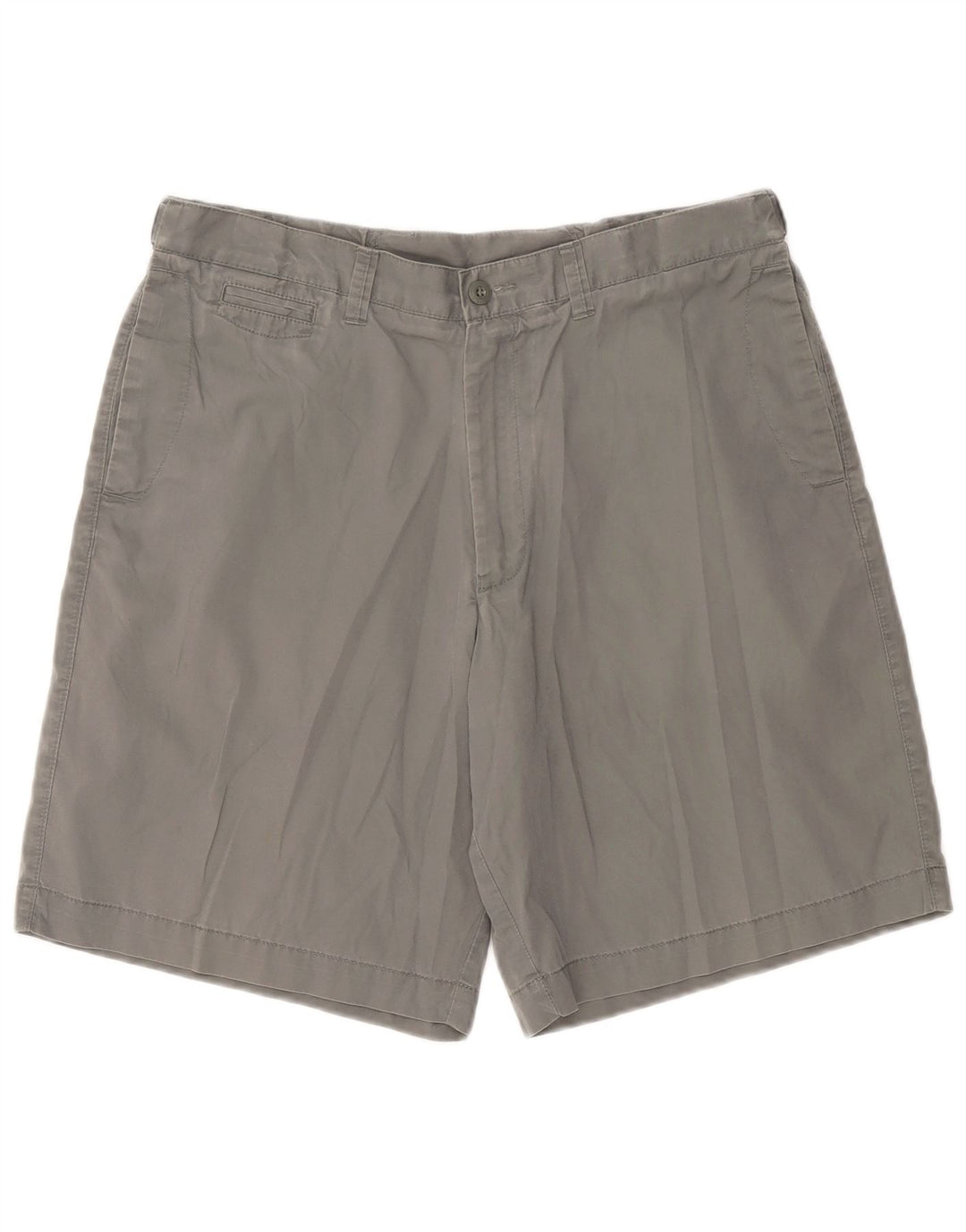 Marks & Spencer Herre Blue Harbor Chino Shorts W36 Large Grå Bomuld