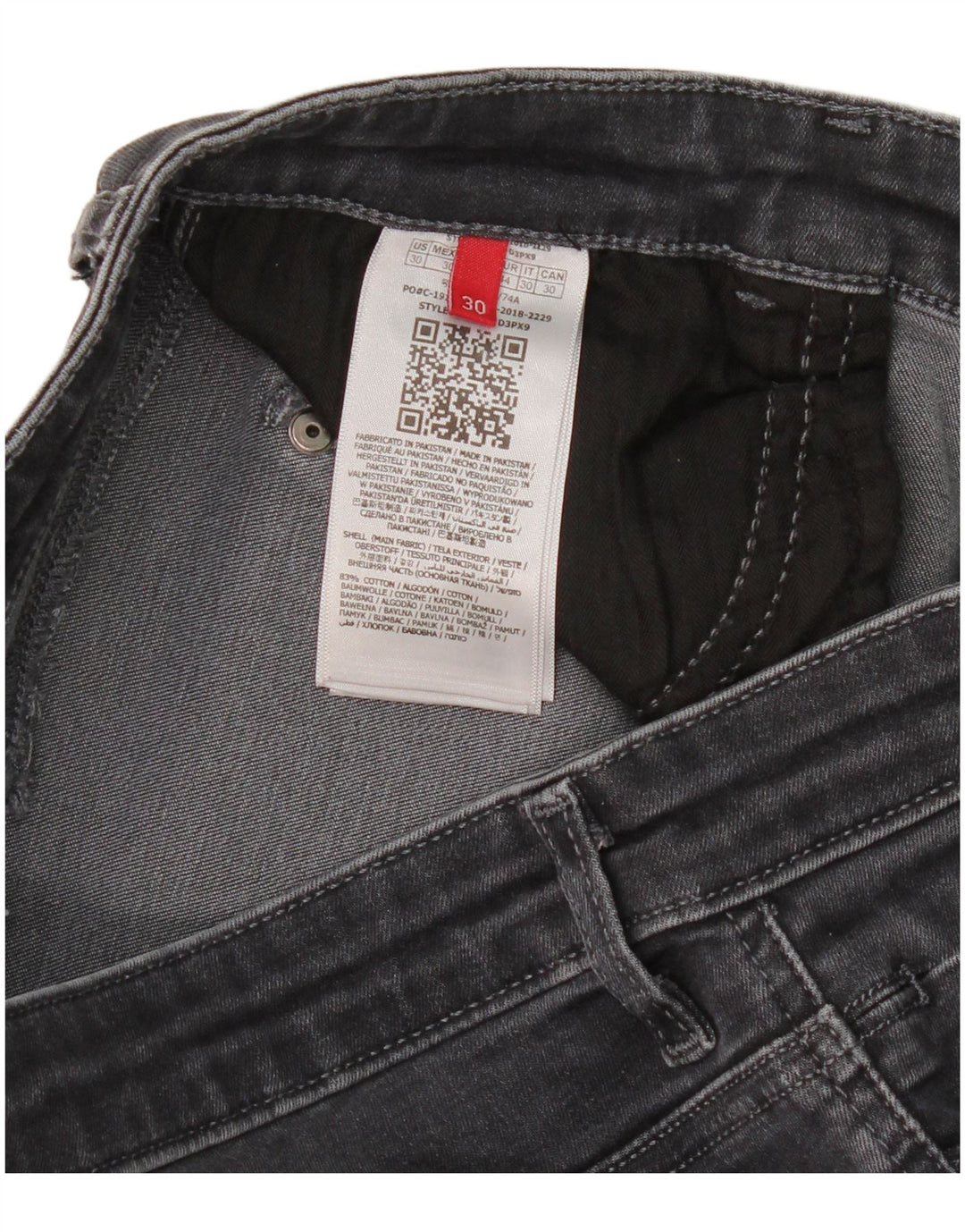 Guess Skinny Jeans til kvinder W30 L30 Grå bomuld