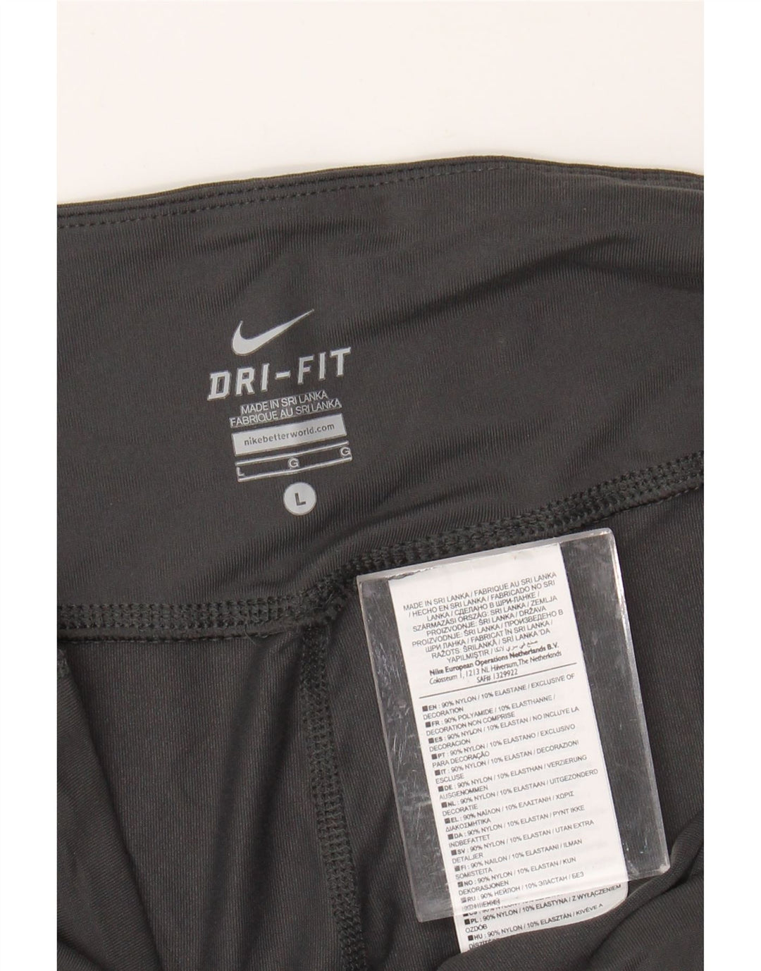 NIKE Womens Loose Fit træningsdragt Bukser UK 14 Stor grå nylon