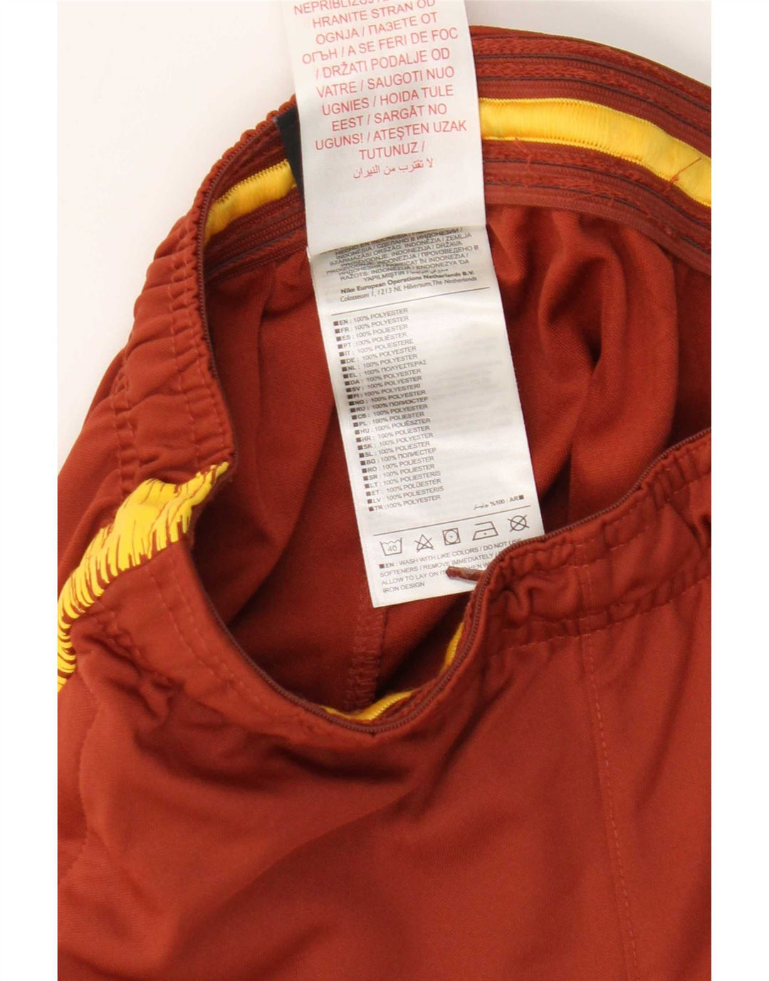 Nike Boys Roma træningsdragt bukser 8-9 år Small Brown Colourblock