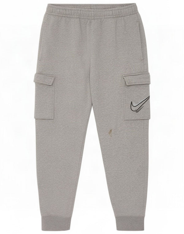 Nike Herre Graphic Cargo træningsdragt Bukser Joggers Medium Grey Cotton