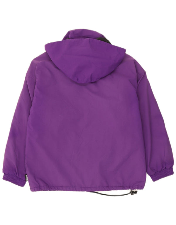 Mello's Gore-Tex hættejakke til mænd med løs pasform vindjakke UK 34 XS lilla