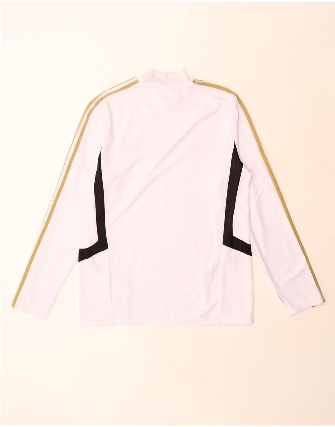 Adidas Herre Real Madrid Top Langærmet XL Hvid Polyester