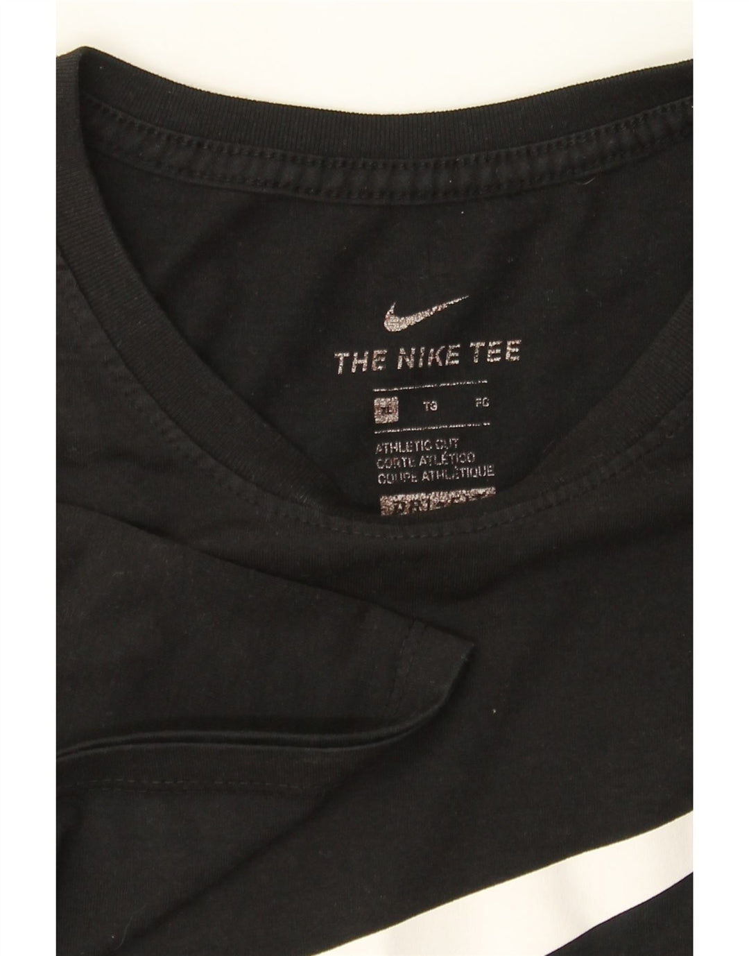 Nike Herre Dri Fit Grafisk T-Shirt Top XL Sort