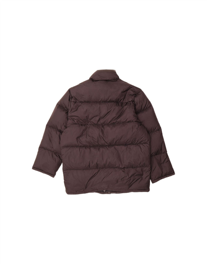 CHAMPION Mens Hooded Padded Jacket UK 38 Medium Black Nylon Vintage Champion and Second-Hand Champion from Messina Hembry 