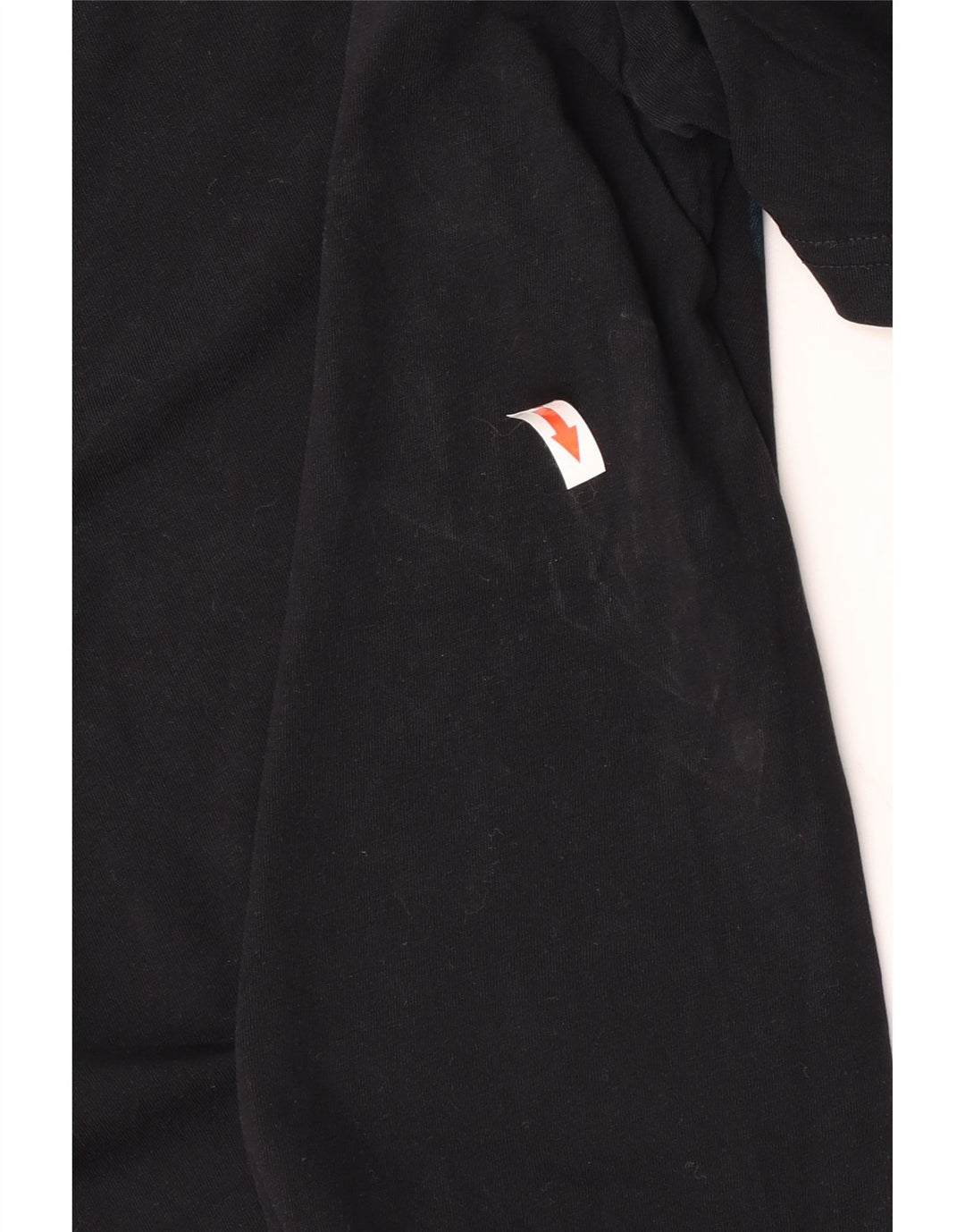 Hugo Boss Herre grafisk T-shirt Top Stor sort bomuld