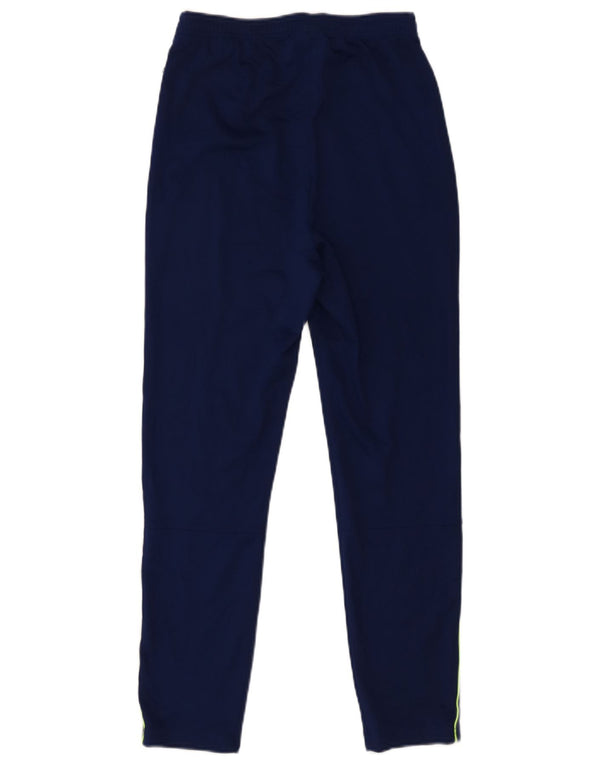 NIKE drenge Dri Fit træningsdragt bukser 13-14 år XL blå polyester