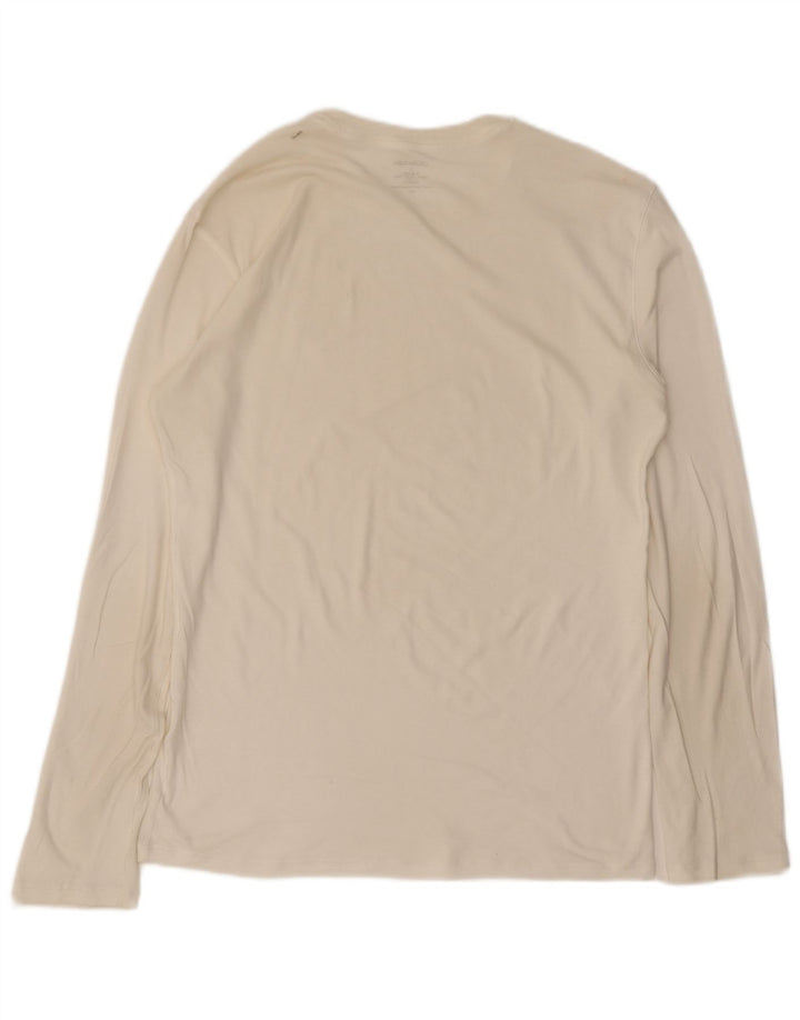 Calvin Klein Jeans Herre Top Langærmet Medium White