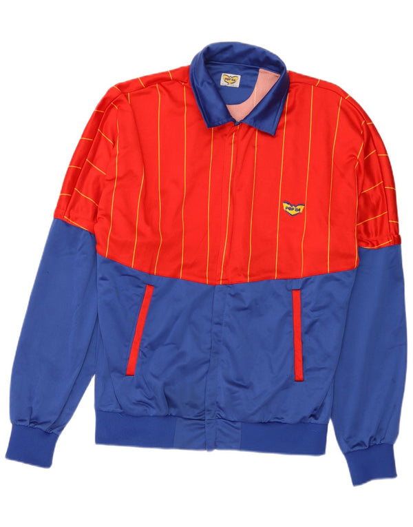 POP 84 Træningsdragt til mænd Topjakke XL Rød Colourblock