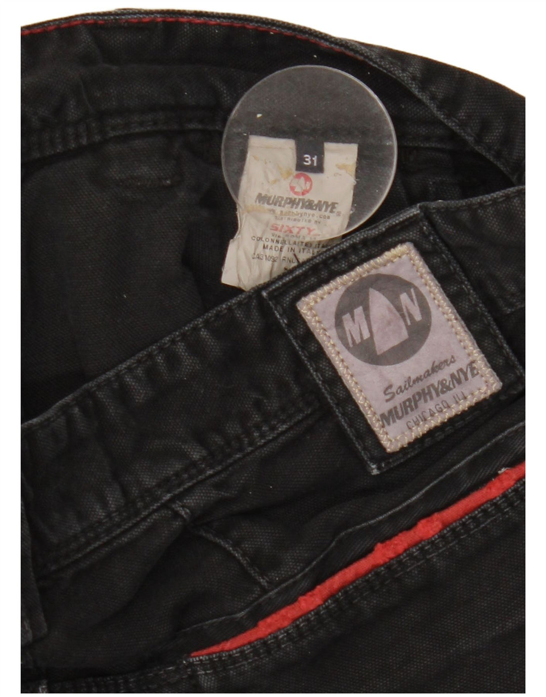Murphy & Nye Lige jeans til kvinder W31 L33 sort bomuld