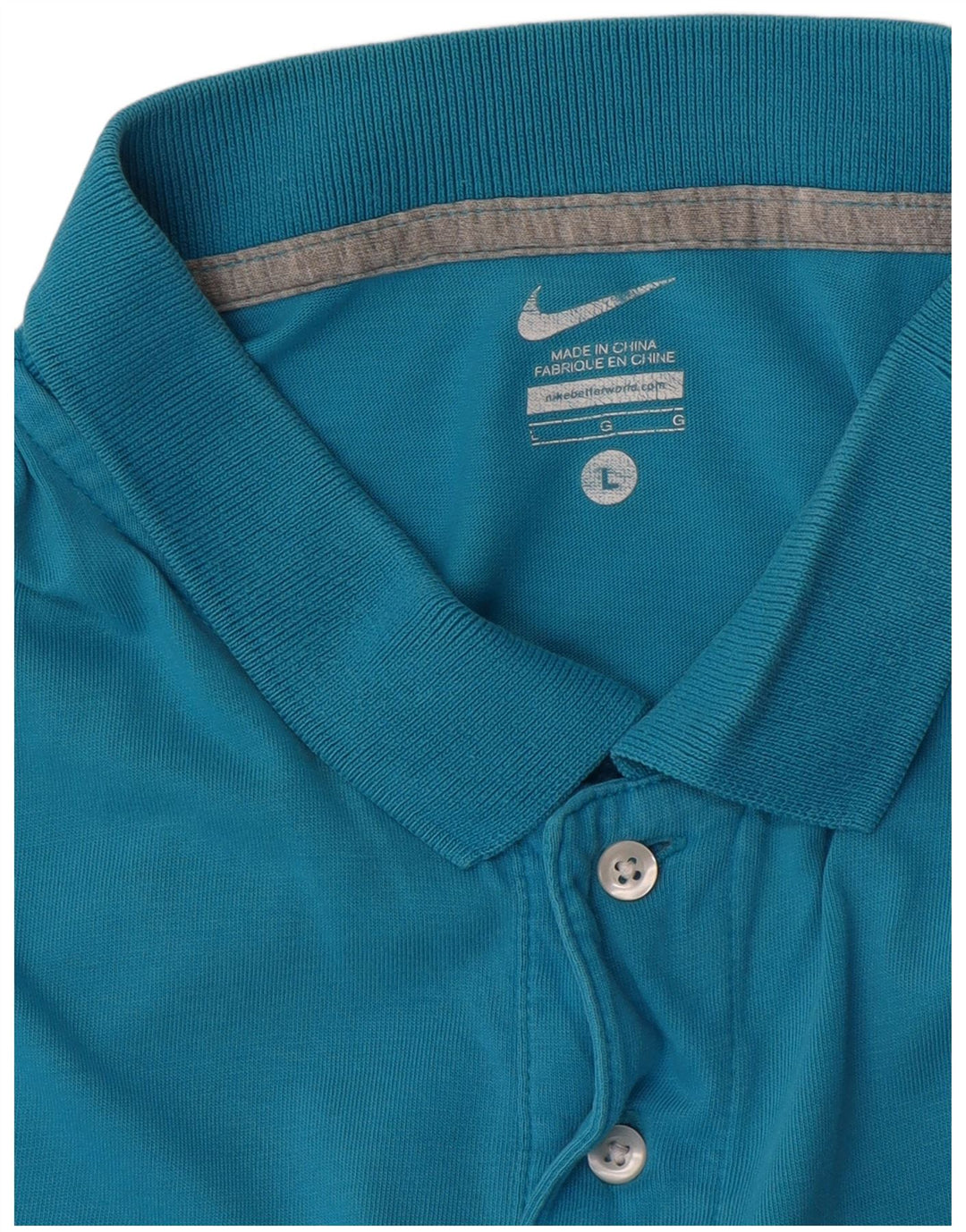 Nike Polo skjorte til mænd, stor blå