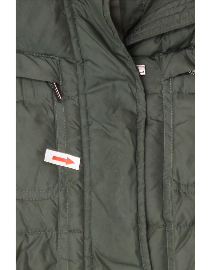 ADD Polstret jakke til kvinder UK 12 Medium Khaki Polyamid