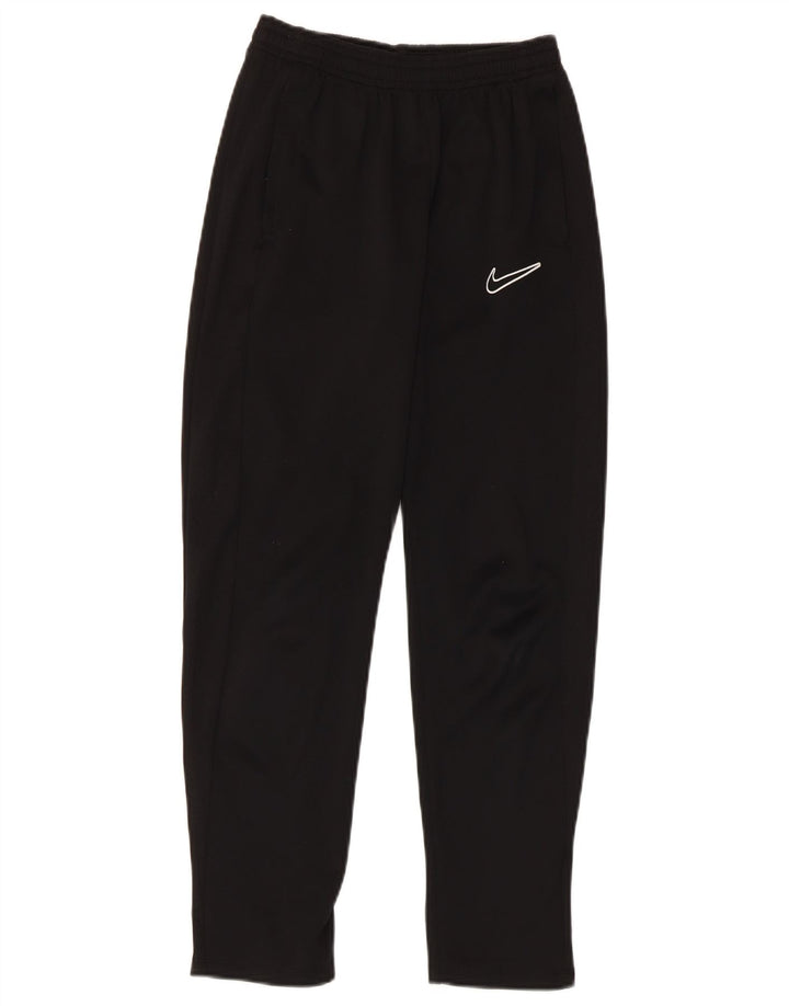 Nike drenge træningsdragt bukser 12-13 år stor sort polyester
