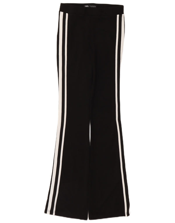 Zara Dame Flare træningsdragt Bukser Medium Sort Polyamid