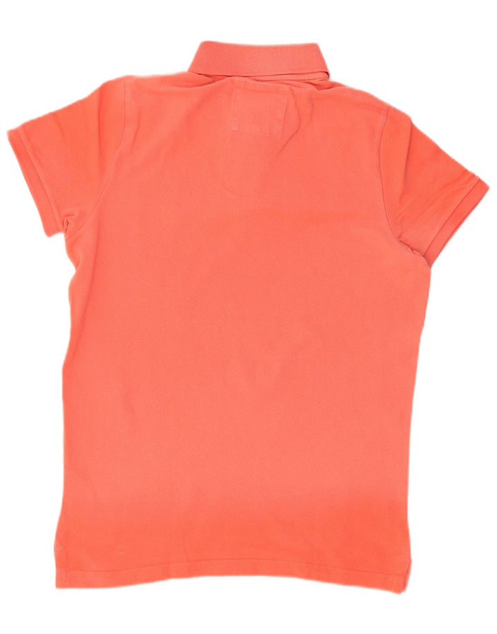 HOLLISTER Herre poloshirt Medium rød bomuld